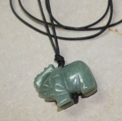 Edelstein Mix - Anh�nger - Elefant mit Bohrung - 10 St�ck