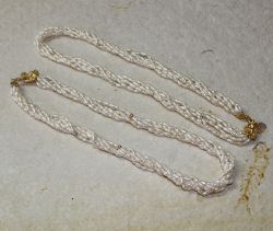 S��wasserperlen - Reiskorn - 6fach- Kette - 1 St�ck