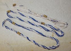 S��wasserperlen - Reiskorn - 6fach- Kette & Armband - 1 St�ck