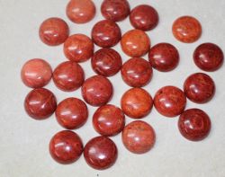Schaumkoralle - Cabochon - 25mm - 10 St�ck - Restposten