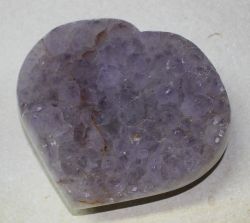 Amethyst - Herz - 15x13cm - Einzelst�ck