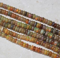Welo Opal �thiopien - Rondelle - 3-5mm - Kettenstrang