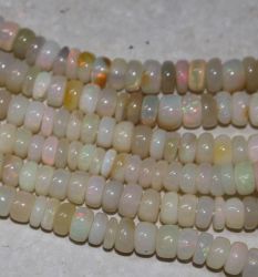 Welo Opal �thiopien - Rondelle - 5-8mm - Kettenstrang