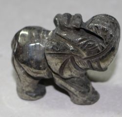 Elefant Tier Figur - Pyrit - 5cm -  1 St�ck