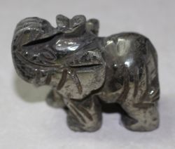 Elefant Tier Figur - Pyrit - 5cm -  1 St�ck