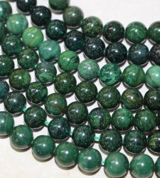 Jade Afrika - Kugel - 8mm - Kettenstrang