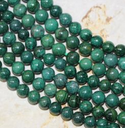 Jade Afrika - Kugel - 6mm - Kettenstrang
