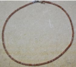 Monstein - Rondelle - facettiert - 4mm - 45cm - Kette