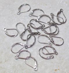 Ohrschmuck Brisur - 15mm - Sterling Silber - 20 St�ck