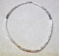 Opal - Rondelle - 5-6mm - 45cm - Edelstein Kette - 1 St�ck