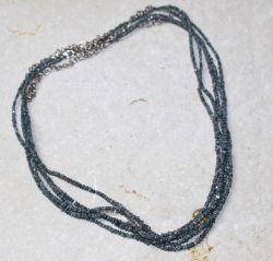 Diamant - Rohstein Kristalle - 2-3,5mm - Edelstein Kette - 1 St.