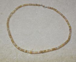 Welo Opal - Rondelle - 3-3,5mm - 45cm - Edelstein Kette - 1 St.