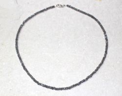 Labradorit - Rondelle fac. - 3,5-4,5mm - 45cm - Kette - 1 St.