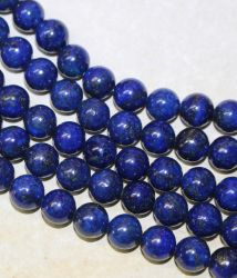 Lapis - Kugel - 10mm - Kettenstrang