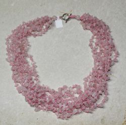 Edelstein Mix - Kette Splitter 8fach geknotet - 10 St�ck