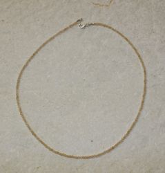 Citrin - Kugel fac.- 2,5mm - 45cm - Kette - 1 St.