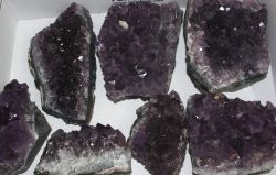 Amethyst Brasilien - Stufen - 5-12cm - 3 kg - Karton
