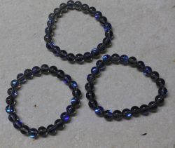 Mermaid Glass - Kugel - 8mm - Armband Elastik - 1 St.