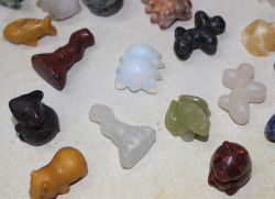Tier Figur Mix - Edelstein - 30-35mm - 50 St�ck
