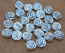 Zwischenteile - Schmuckzubeh�r - Metall rhodiniert -