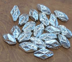 Zwischenteile - Schmuckzubeh�r - Metall rhodiniert