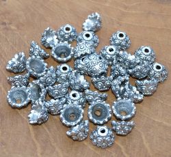 Zwischenteile - Schmuckzubeh�r - Metall rhodiniert