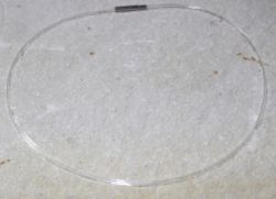 Halsreif - 4reihig - Nylon - Drehverschluss - 45cm - 10 St�ck