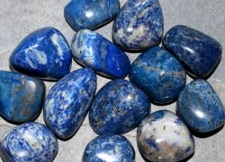 Lapislazuli - Trommelsteine - 500 Gramm