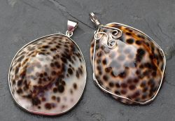 Tigris Muschel - Anh�nger - Metall -