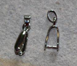 Anh�nger �se - Doppelstift und Schlaufe Metall - 20 St�ck