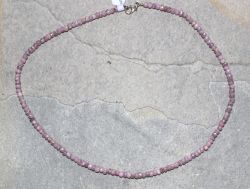 Saphir - Rondelle -  facettiert - 4-4,5mm - Edelstein Kette