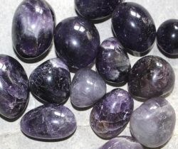 Amethyst - Trommelsteine - 500 Gramm