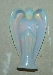 Opalith synth. - Engel Figur - 80 mm - 1 St�ck