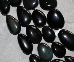 Regenbogen Obsidian - Freeform - 15-20mm - Kettenstrang