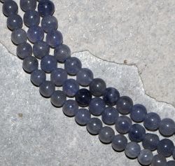 Iolith - Kugel - 6mm - Kettenstrang