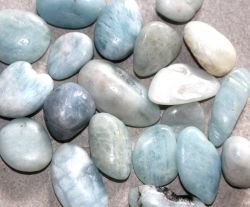Aquamarin - Trommelsteine - 500 Gramm