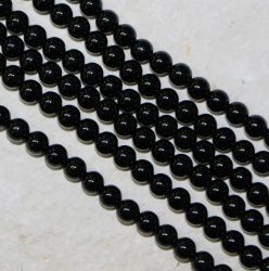 Onyx - Kugel - 6mm - Kettenstrang