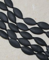 Onyx - Freeform - matt - 20x10mm - Kettenstrang