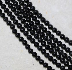 Regenbogen Obsidian - Kugel - 4mm - Kettenstrang