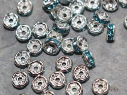 Zwischenteile - Schmuckzubeh�r - mit Strass - 5mm