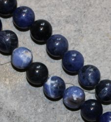 Sodalit - Kugel - 8mm - Kettenstrang