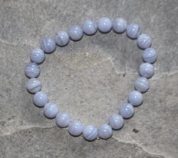 Chalcedon - Kugel - 8mm - Armband Elastik - 1 St�ck
