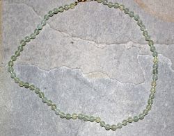 Jade Serpentin - Kugel - 6mm - 50cm - Edelstein Kette