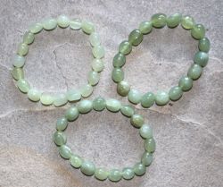 New Jade - Barock Nugget - Armband Elastik - 3 St�ck