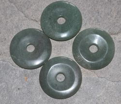 Aventurin - Donuts - 40mm - Anh�nger - 4 St�ck