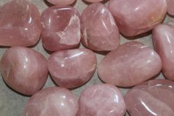 Rosaquarz Afrika - Trommelsteine - 1000 Gramm