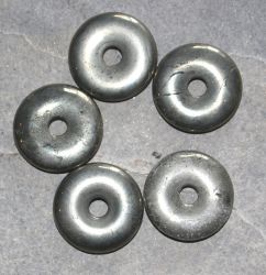 Pyrit - Donuts - 30mm - Anh�nger - 5 St�ck