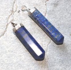 Lapis - Anh�nger - Pendel Spitze mit Fassung - 1 St�ck