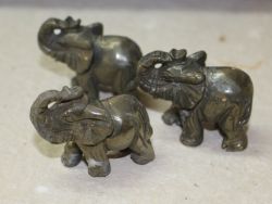 Elefant Tier Figur - Pyrit - 10cm -  1 St�ck