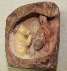 Eichh�rnchen Tier Figur - Canon Wonderstone - 9,5cm -  1 St�ck
